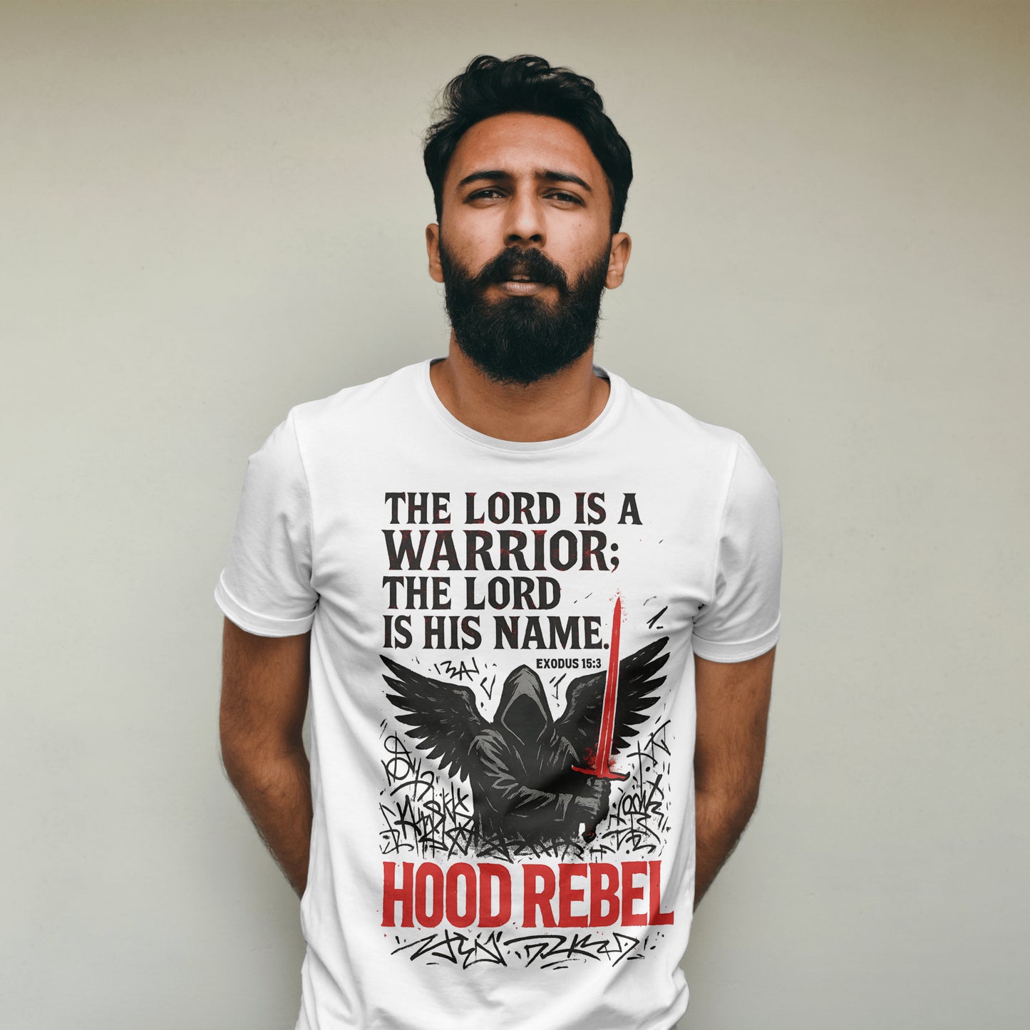 The Lord Is a Warrior Tee – Exodus 15:3