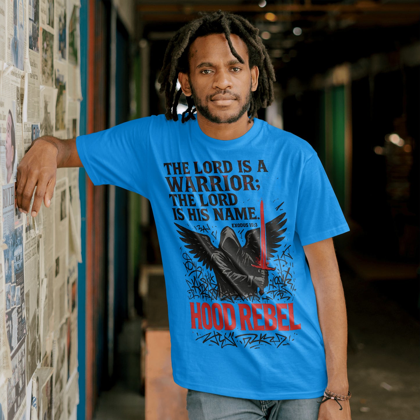 The Lord Is a Warrior Tee – Exodus 15:3