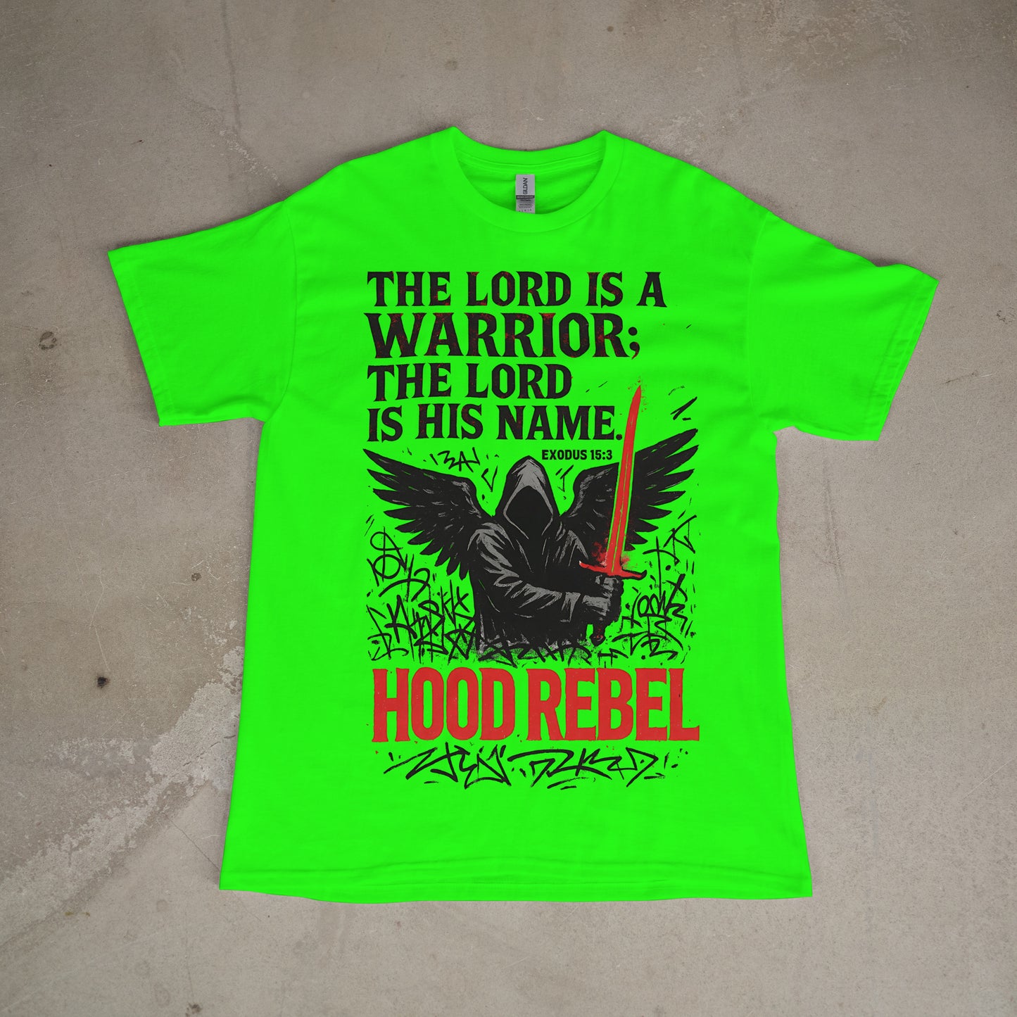 The Lord Is a Warrior Tee – Exodus 15:3