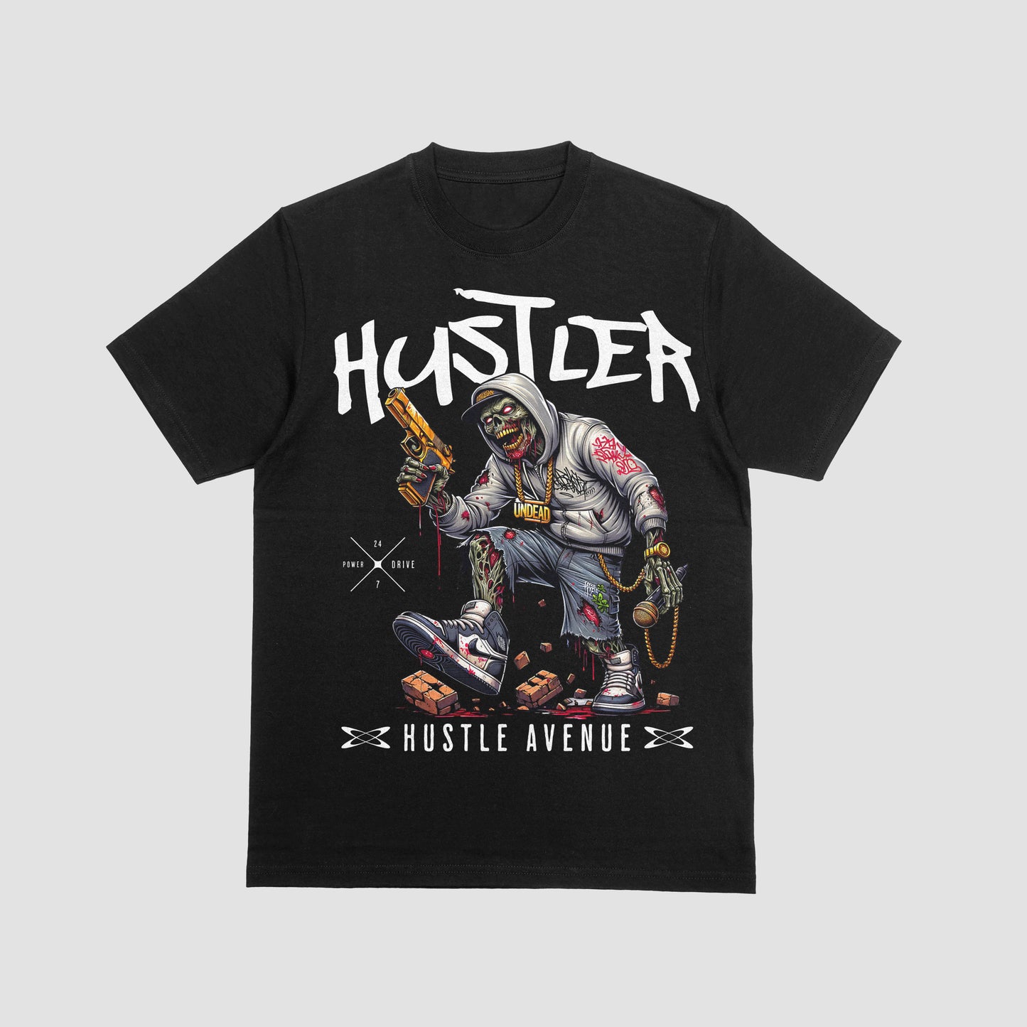 Hustler – Hustle Avenue Tee