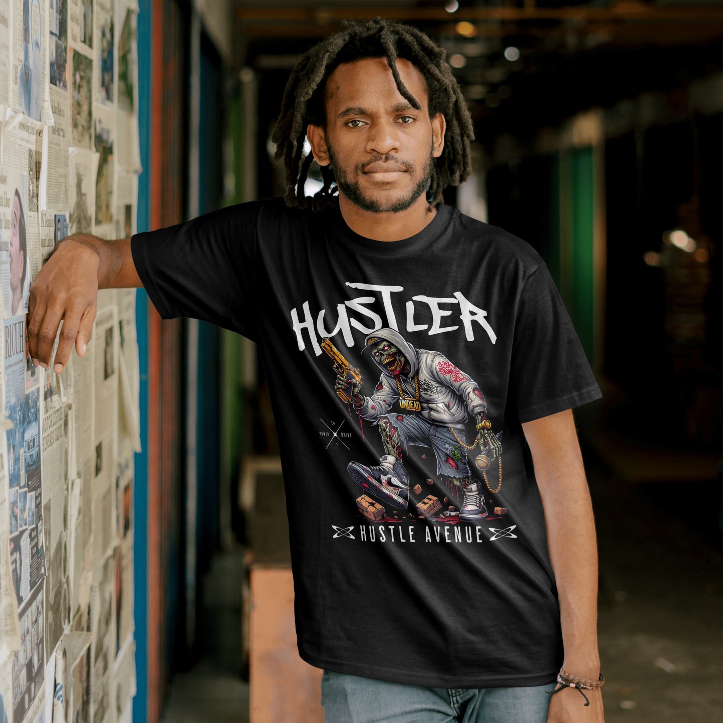Hustler – Hustle Avenue Tee