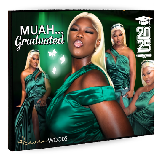 Custom 8x10 Gloss Plaque – Flat Edge