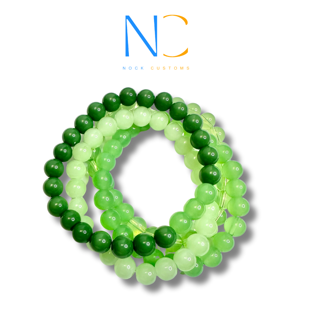 Lime Light Multi-Green Layered Bracelet - Vibrant Fashion Accessory for Style Enhancement