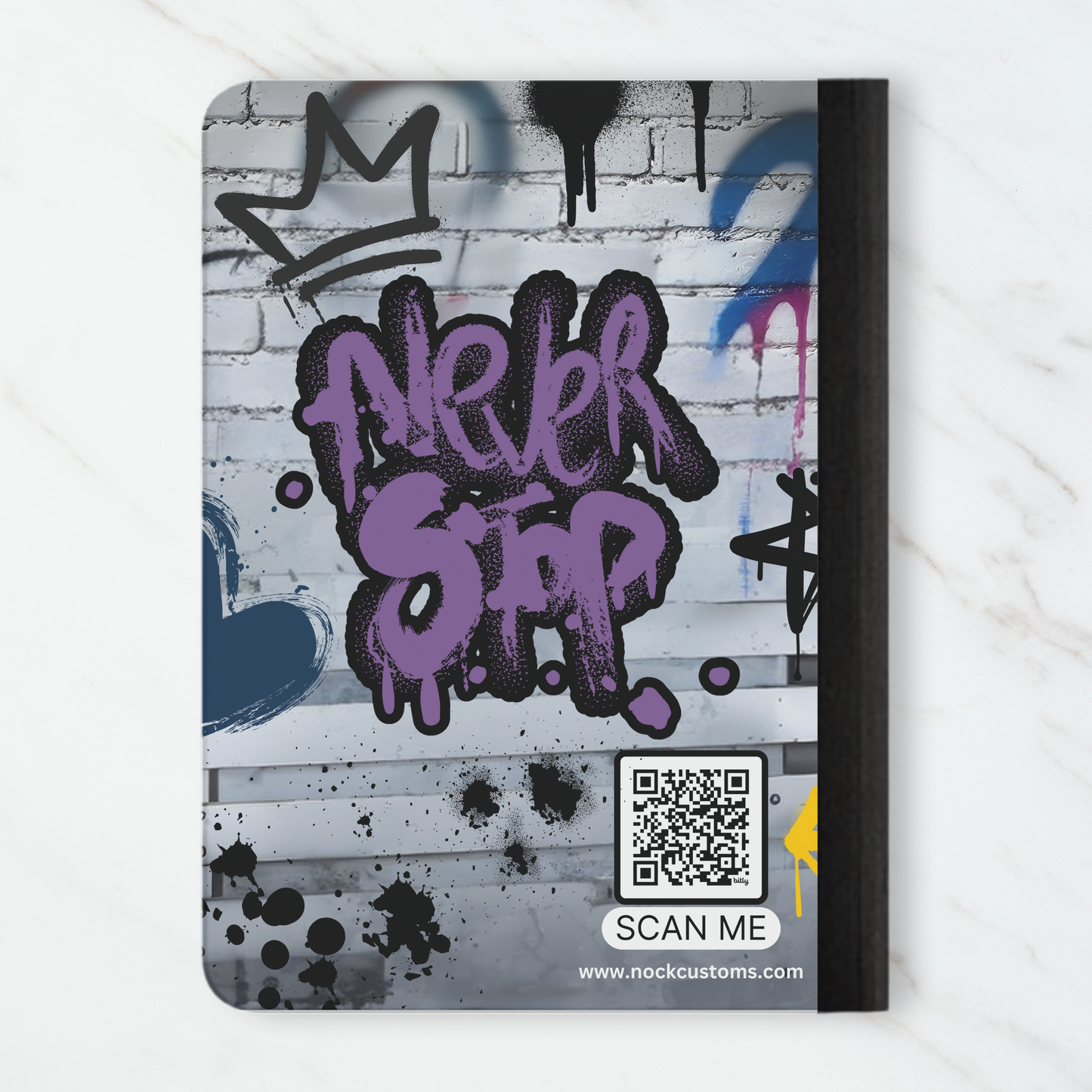 Composition Book - Urban Style with Afrocentric Beauty & Graffiti Art Covers